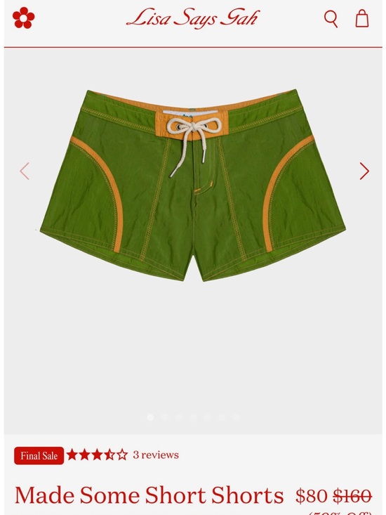 Made Some Sportswear Pants - Made Some Sportswear Board Shorts Size 4